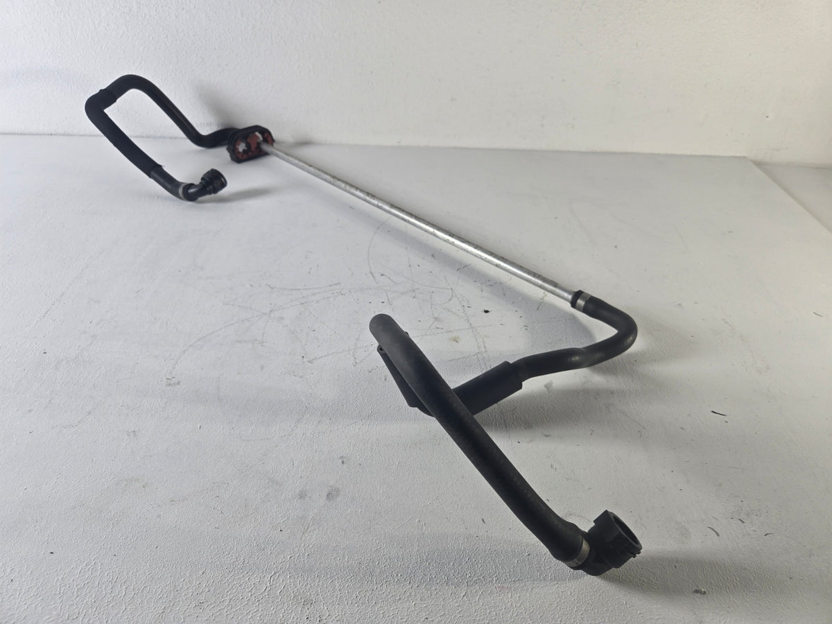 2010 2016 BMW 5 Series 550i Radiator Coolant Hose Line Pipe Tube OEM 17127582894