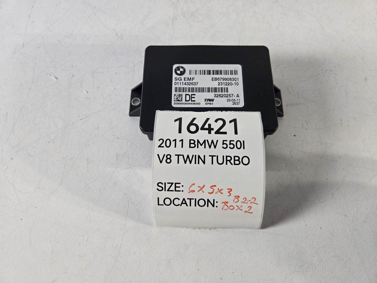2011 2016 BMW 528i 535d 550i Parking Brake Control Module Unit EMF OEM 679908301