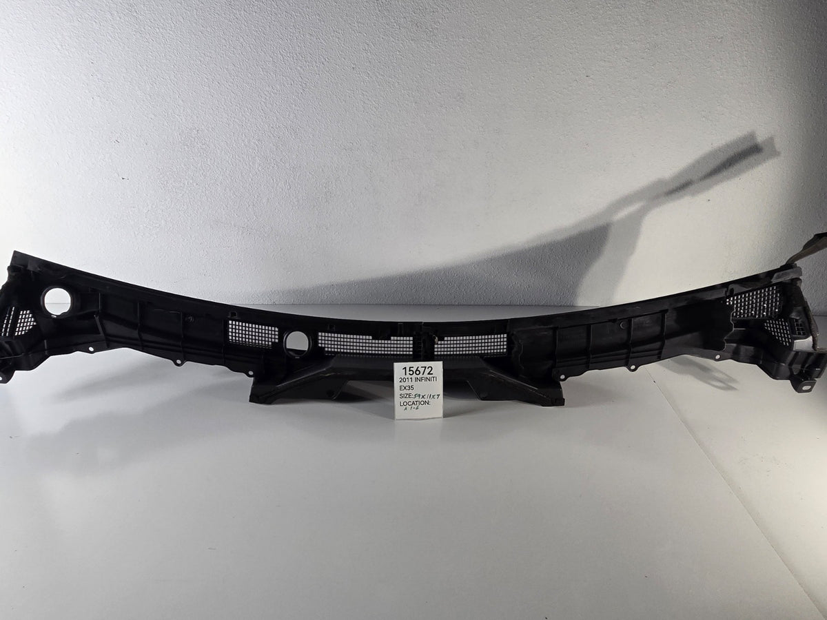 2008 2017 Infiniti EX35 QX50 Left Right Front Windshield Cowl Grille Panel OEM