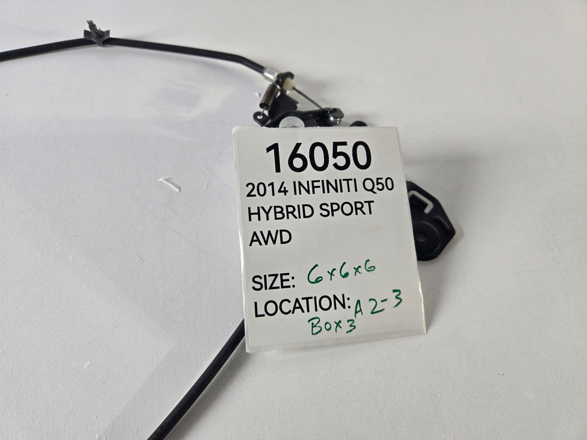 2014 2019 Infiniti Q50 Hybrid Rear Trunk Lid Lock Latch Striker OEM 846204GA1A
