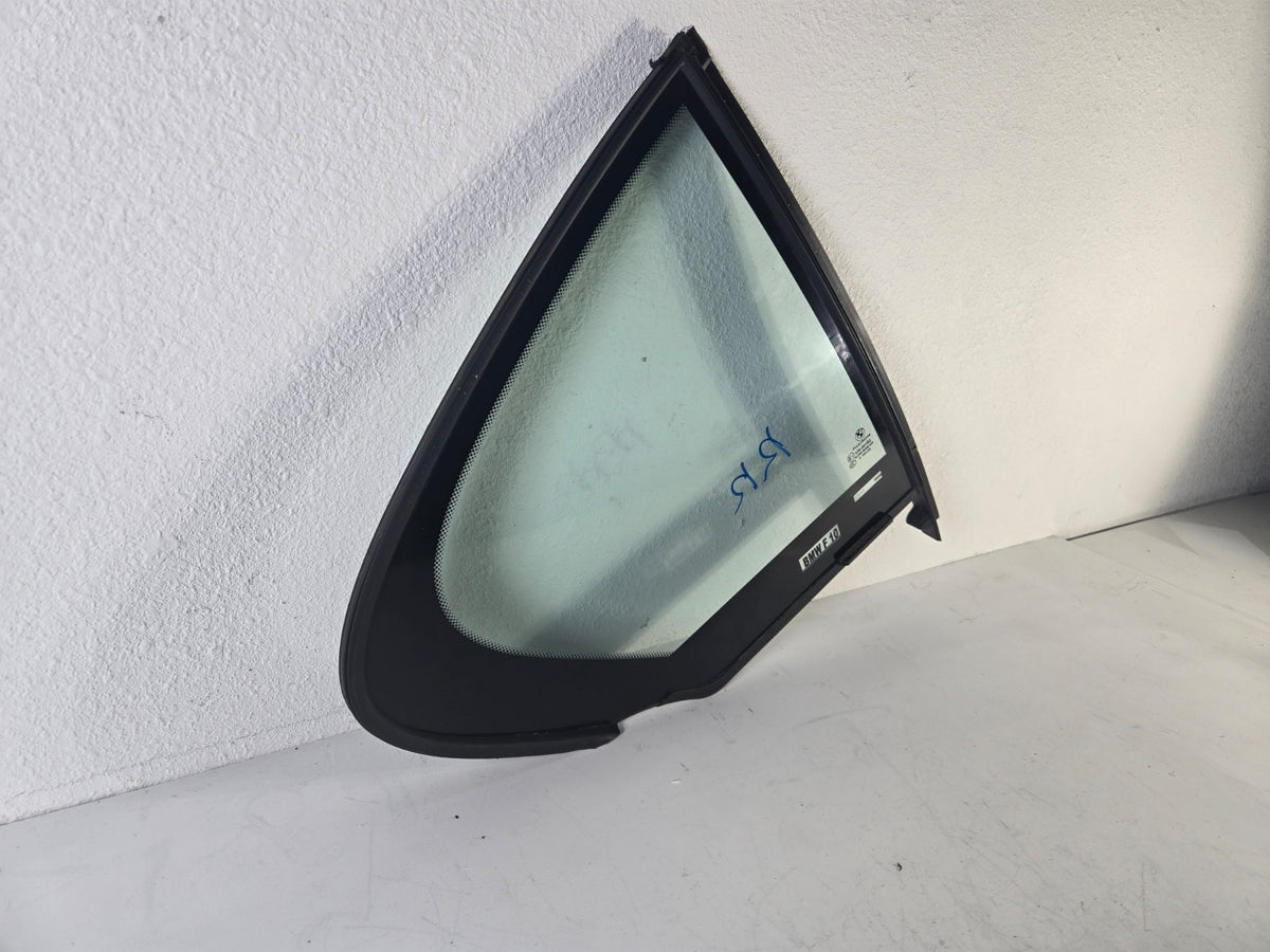 2010 2016 BMW 528i Right Passenger Rear Door Vent Quarter Glass Window OEM