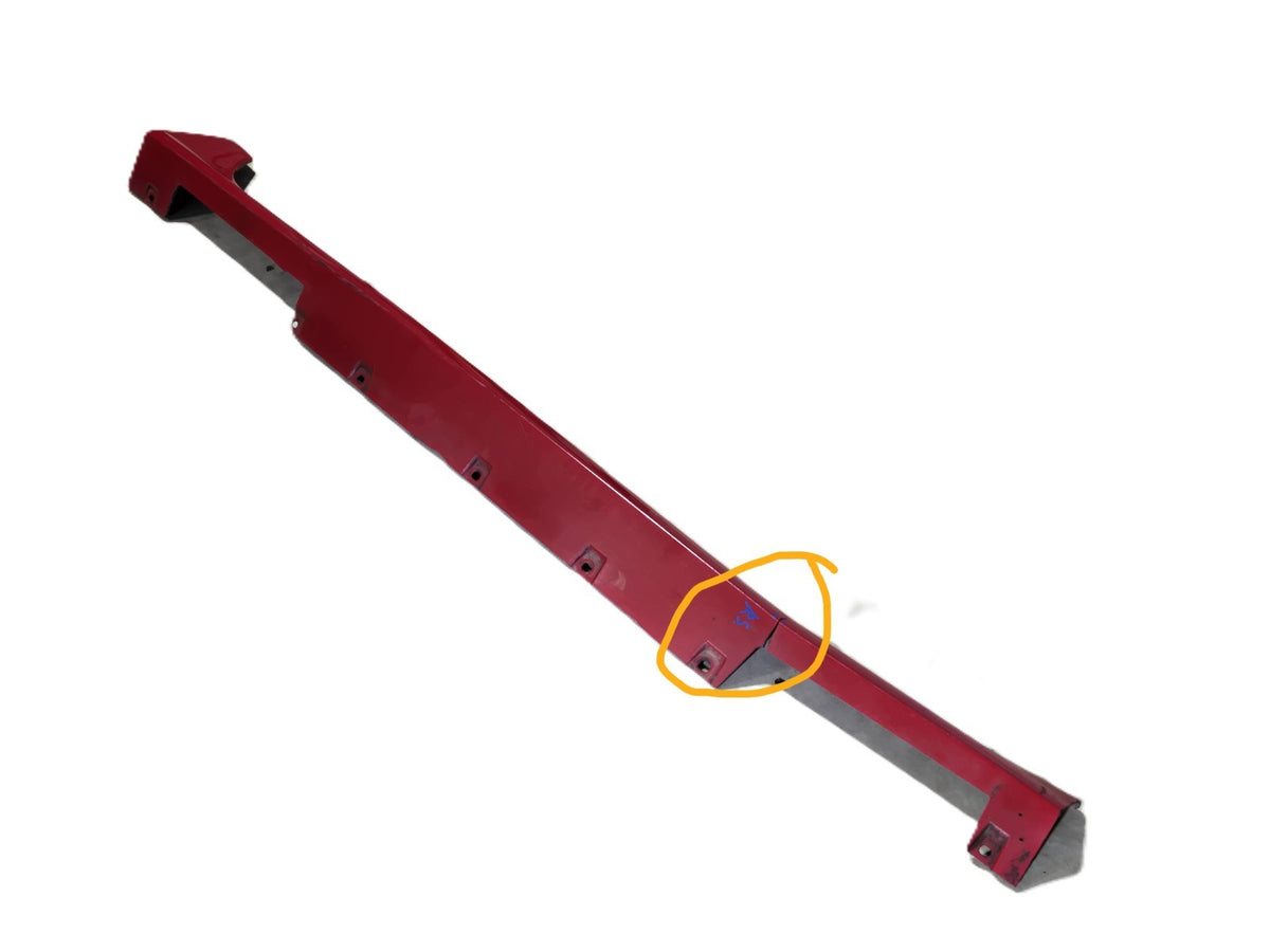 Fits 2013-2019 Nissan Sentra Right Side Skirt Rocker Molding Trim Red OEM 15405