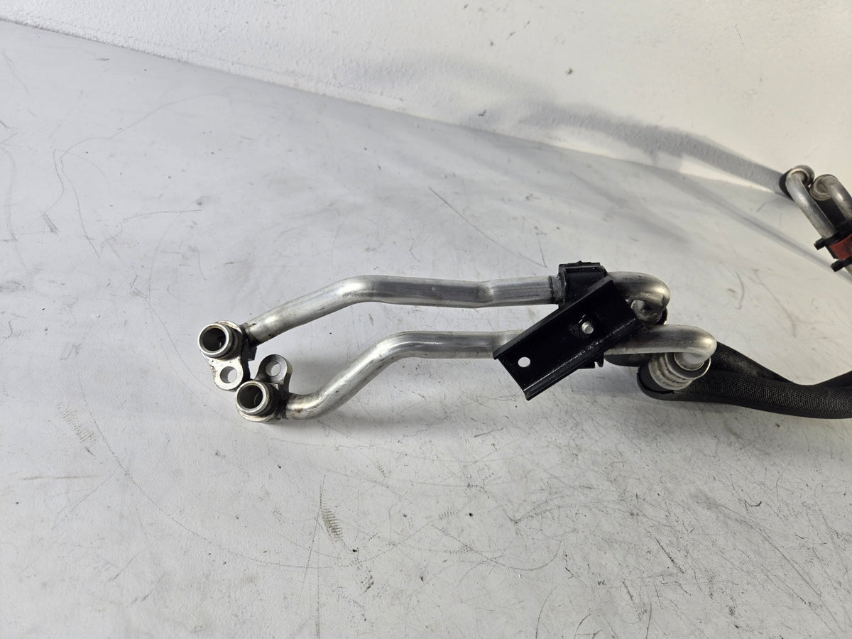 2010 2017 BMW 5 Series 550i 4.4L RWD Engine Oil Cooling Hose Line Pipe Tube OEM