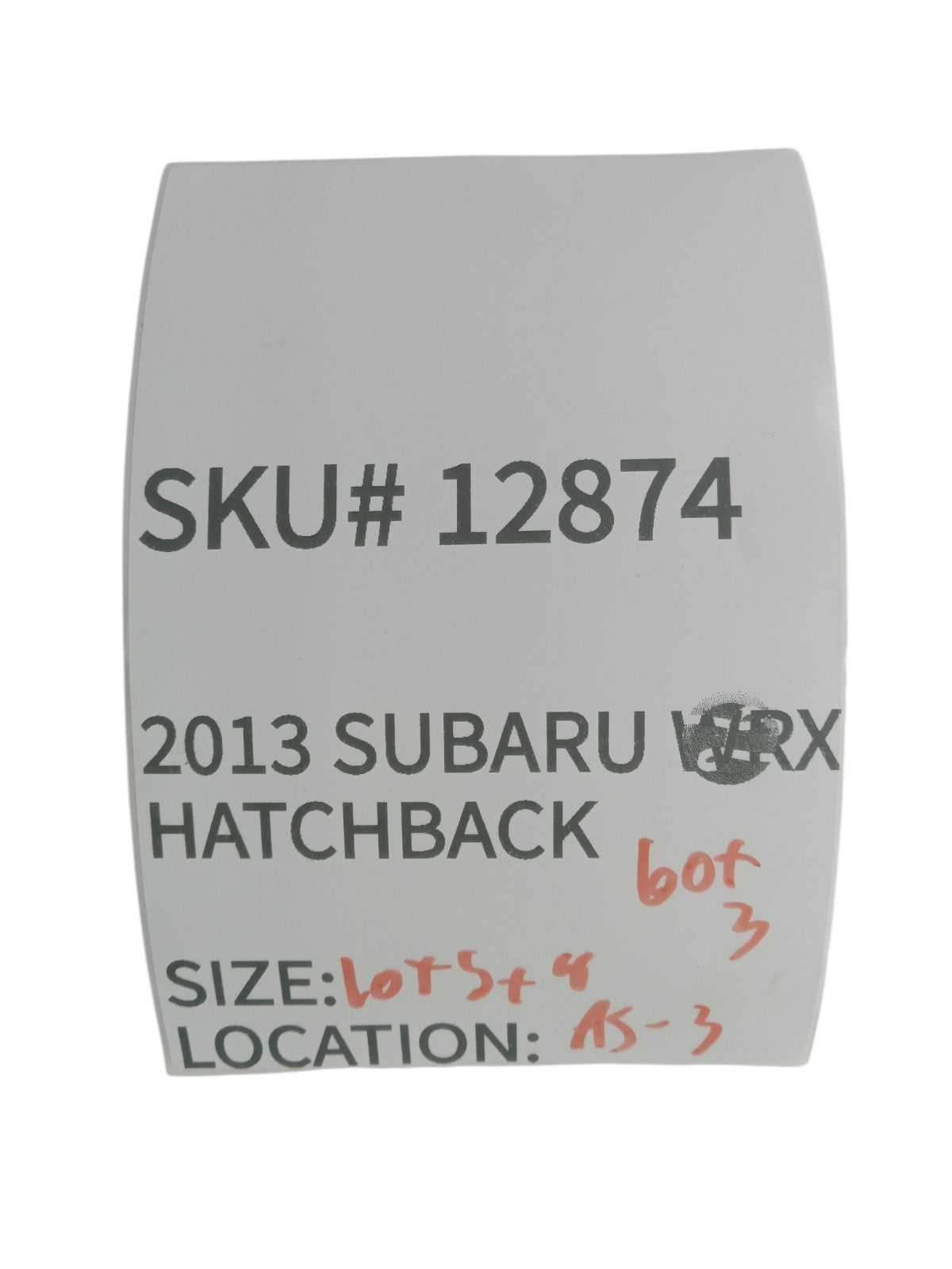 2011-2014 Subaru Impreza AC Heater Climate Control 72311SC240 OEM 12874