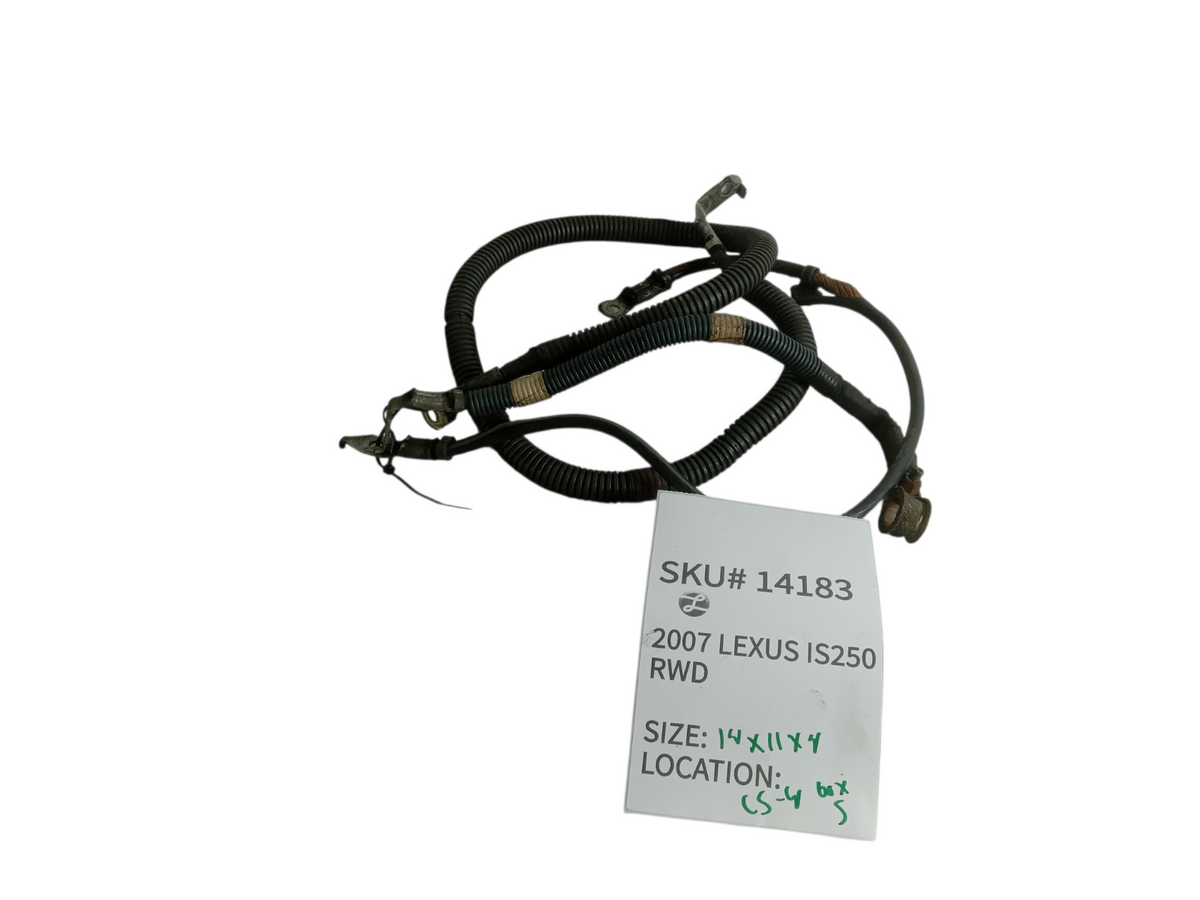 2007-2008 Lexus IS250 Battery Cable Wire Wiring Harness 8282150450 OEM 14183