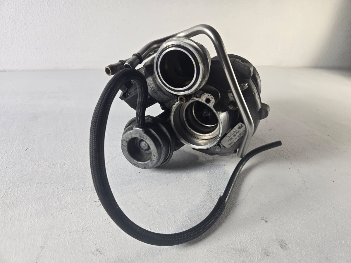 2010 2013 BMW 5 Series 550i N63 4.4L Turbocharger Turbo Charger Left Side OEM