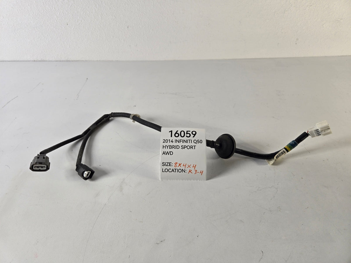 2014 2019 Infiniti Q50 Fuel Vapour Canister Wire Wiring Harness OEM 241674GA0B