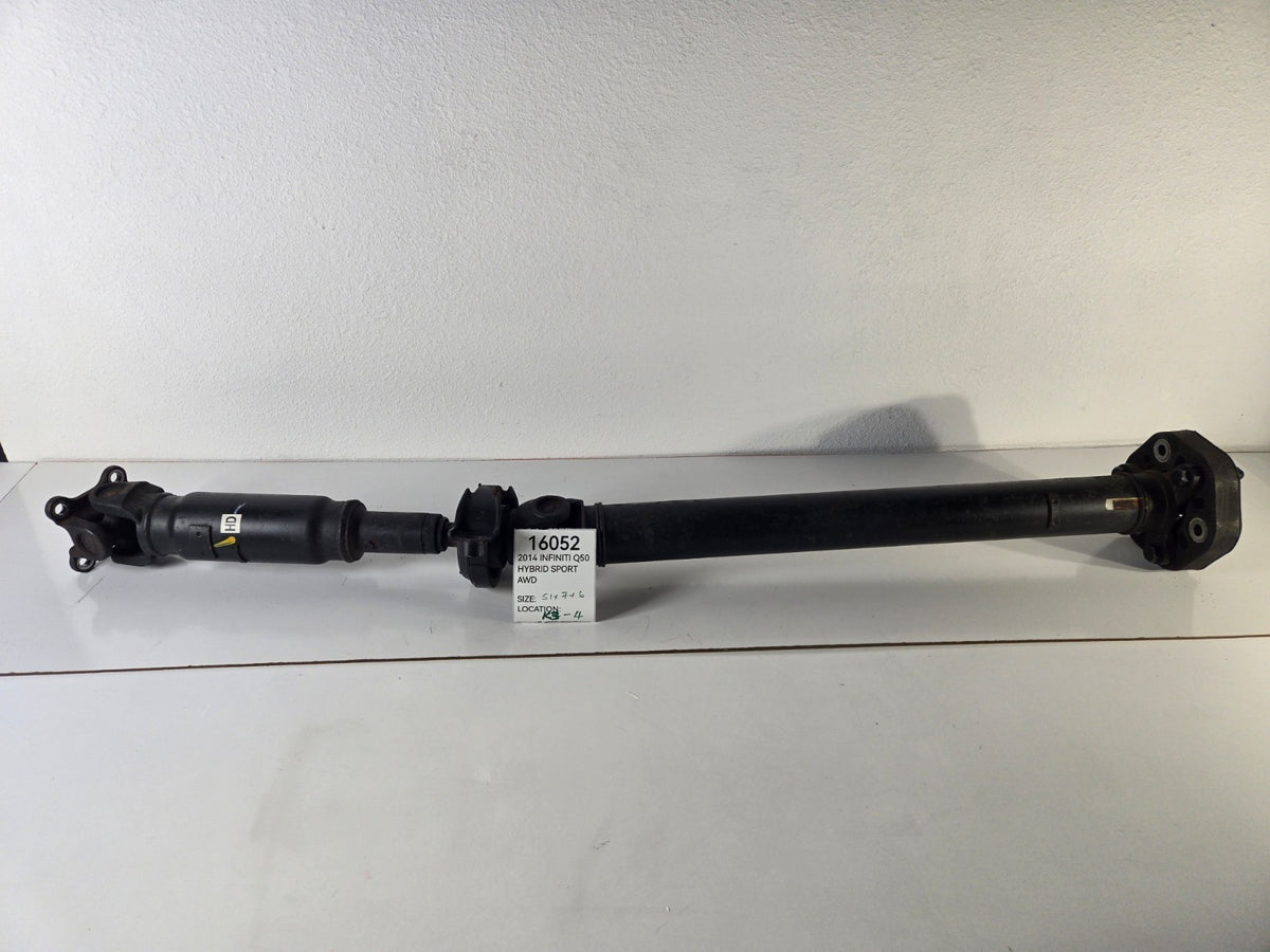 2014 2018 Infiniti Q50 Hybrid AWD Rear Drive Axle Shaft Propeller OEM 373004GA0B