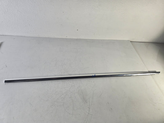 2010 2016 BMW 528i Left Driver Front Door Outer Molding Trim OEM Aluminum
