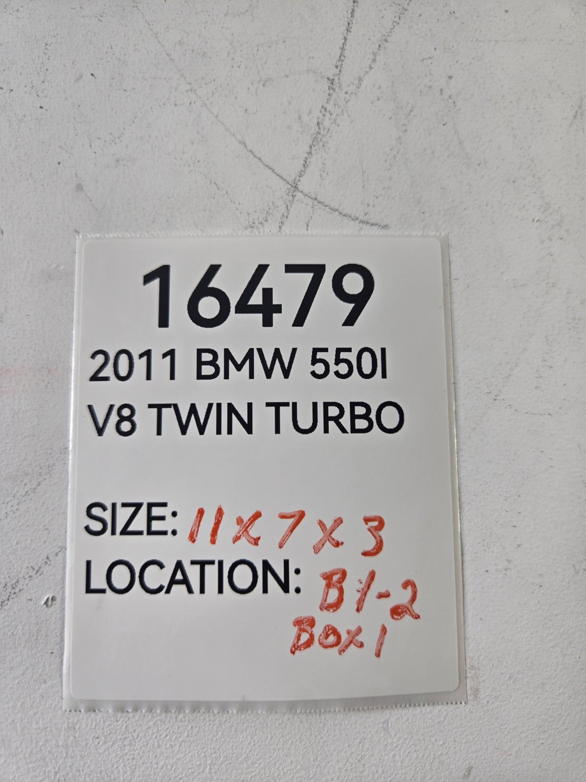 2010 2016 BMW 528i 535d 550i M5 Fuel Gas Tank Filler Door Lid Cover Panel OEM