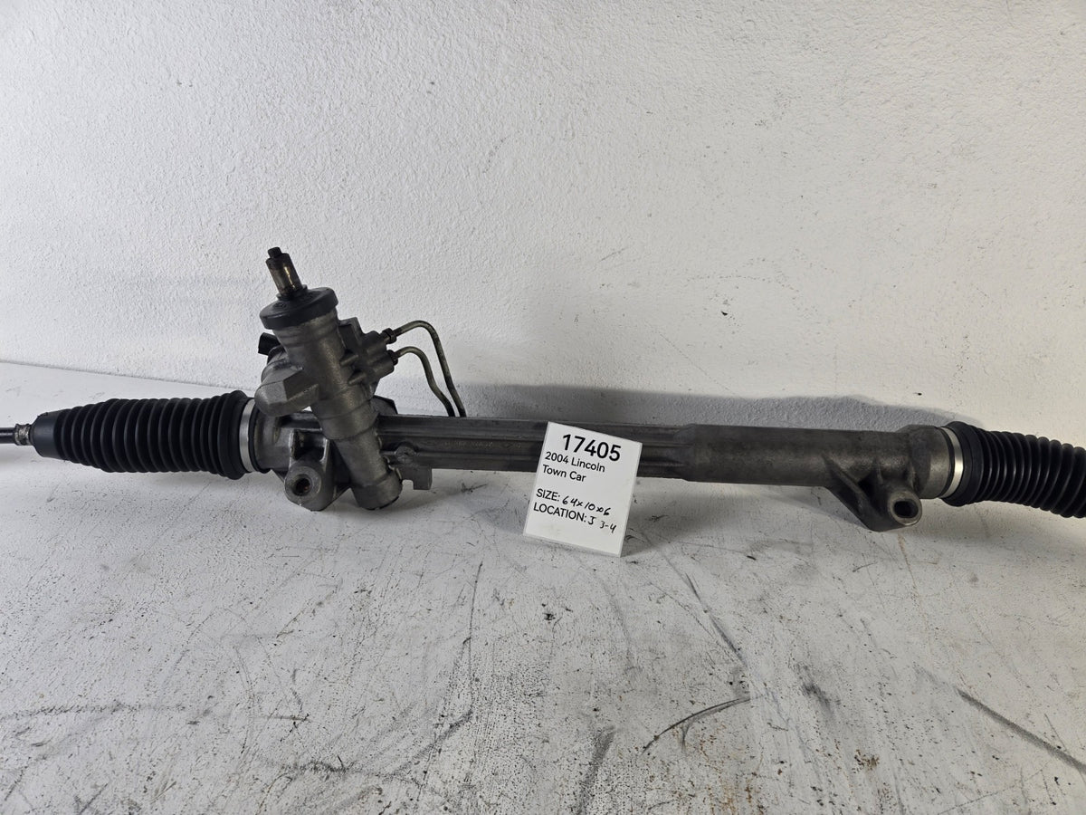 2003 2004 2005 Lincoln Town Car Power Steering Gear Rack & Pinion OEM