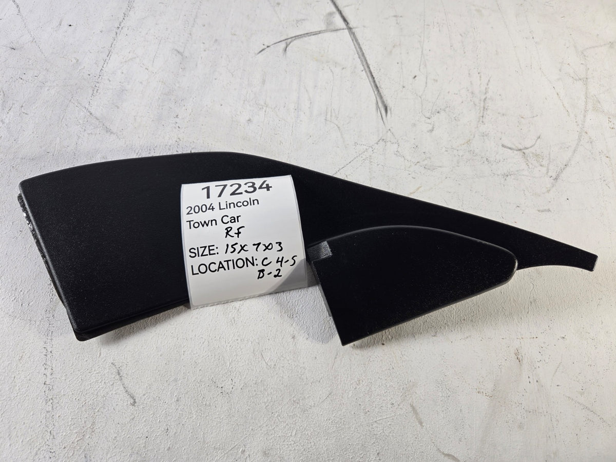 2003 2011 Lincoln Town Car Right Side Front Door Mirror Cover OEM 3W1Z17K709AAA