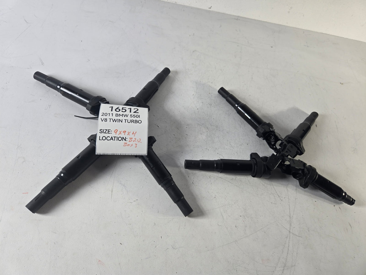 2010 2017 BMW 528i 535i 550i Ignition Coil IG Coil Set of 8 12138616153