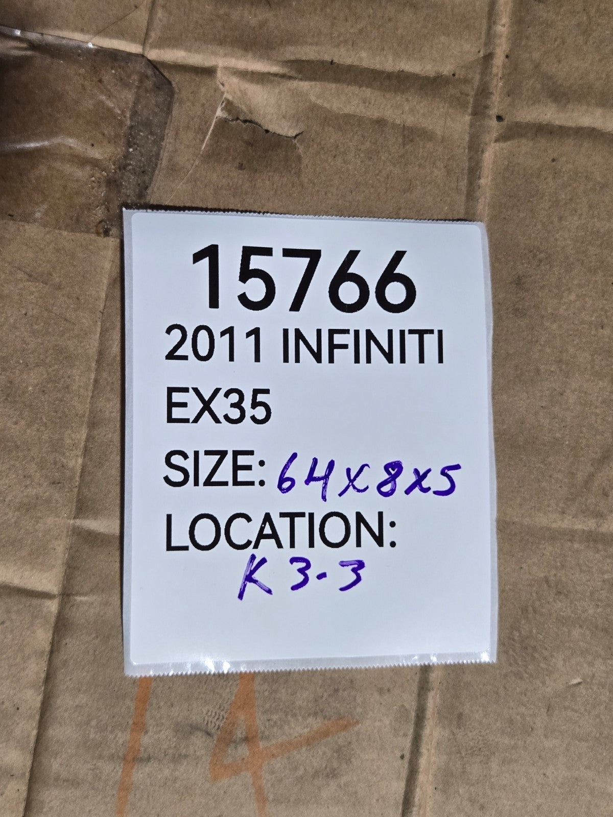 2010 2016 Infiniti EX35 EX37 QX50 RWD Rear Drive Shaft Propeller OE 370001BN0A x