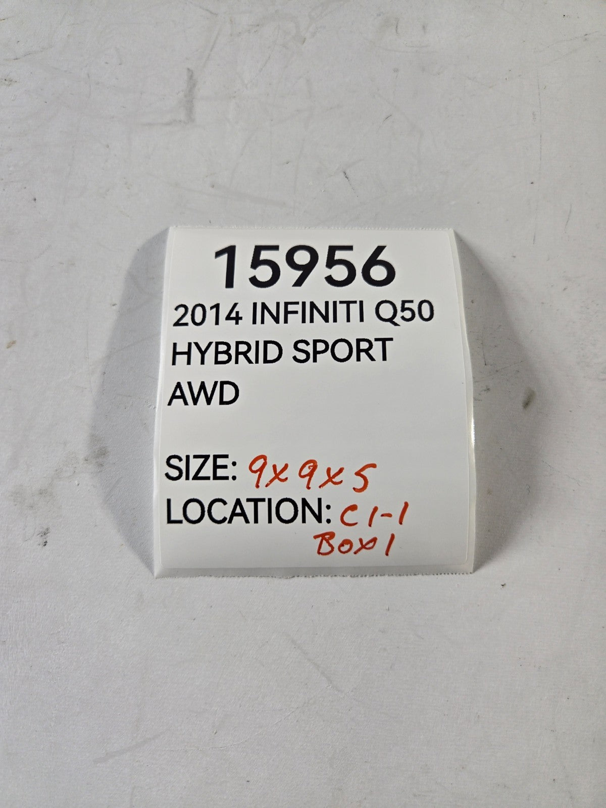 2014 2020 Infiniti Q50 Left Or Right Rear Seat Headrest Head Rest Gray OEM