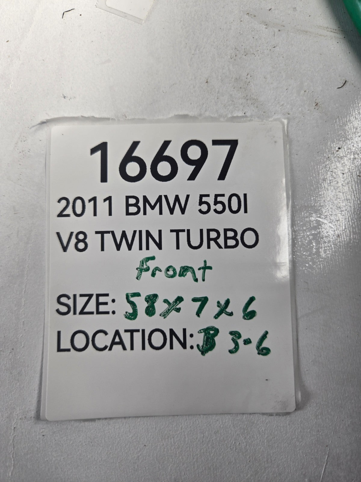 2010 2013 BMW 528i 535i 550i Front Bumper Reinforcement Top Impact Absorber OEM