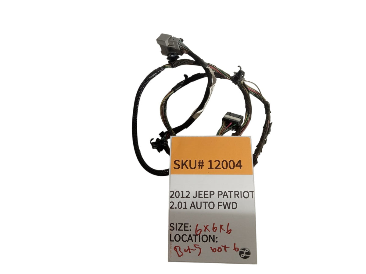 2012-2015 Jeep Patriot Jumper Body Wire Wiring Harness 68057745AB OEM 12004