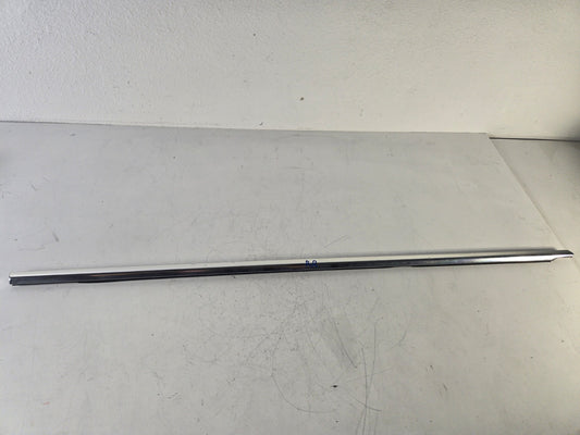 2010 2016 BMW 528i Right Passenger Rear Door Outer Molding Trim OEM Aluminum