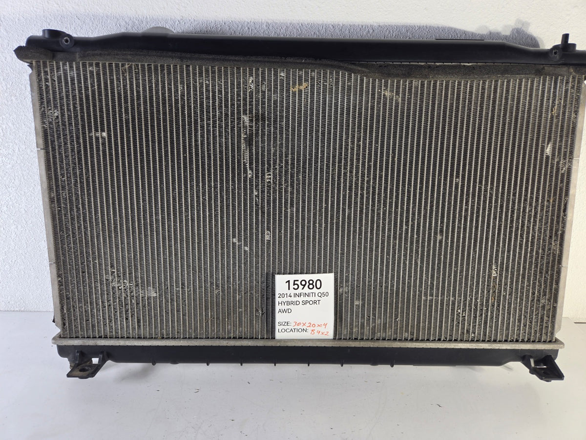 2014 2015 2016 2017 2018 Infiniti Q Q50 Radiator Core Assembly OEM 214104GZ5A