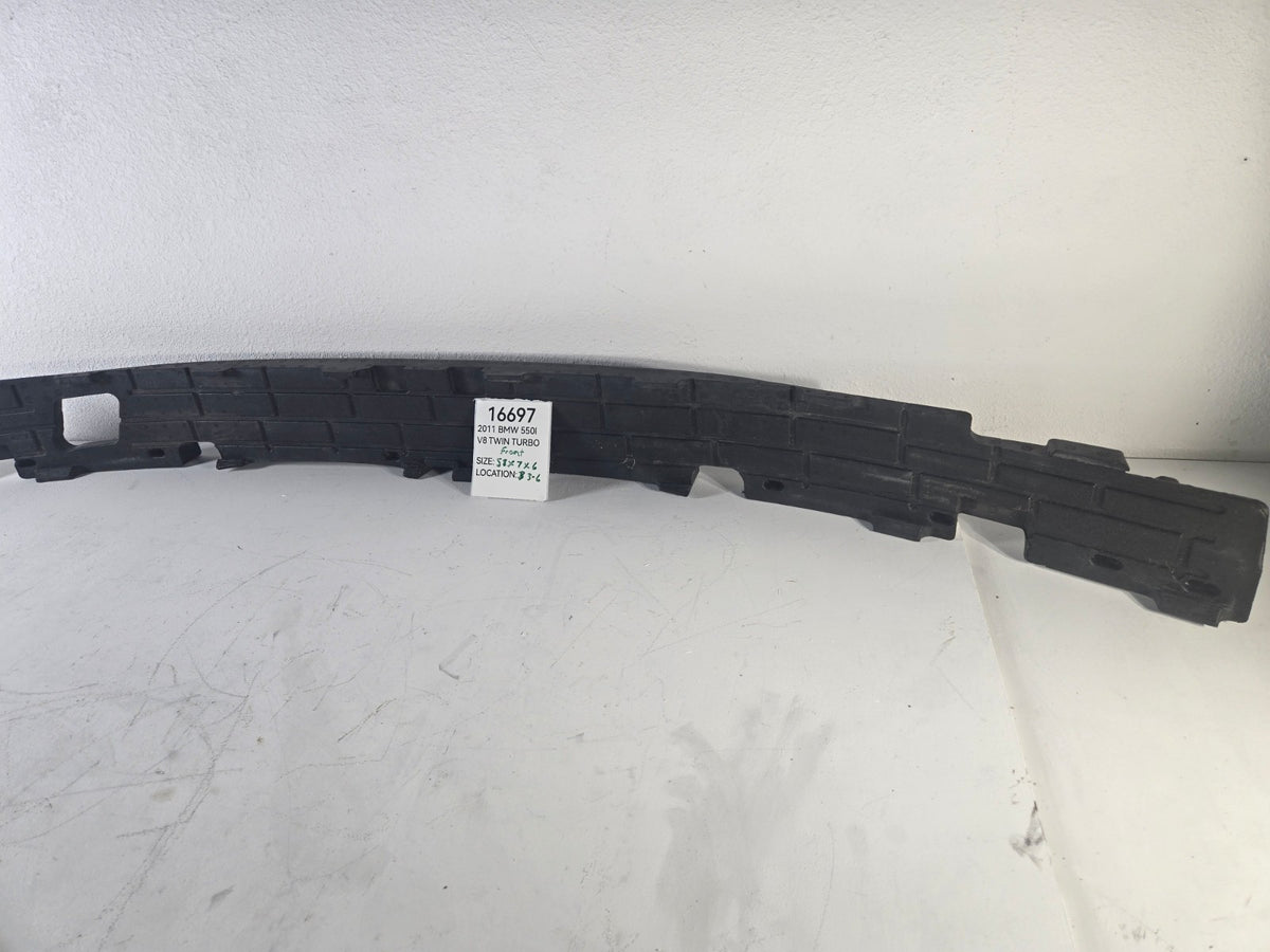 2010 2013 BMW 528i 535i 550i Front Bumper Reinforcement Top Impact Absorber OEM