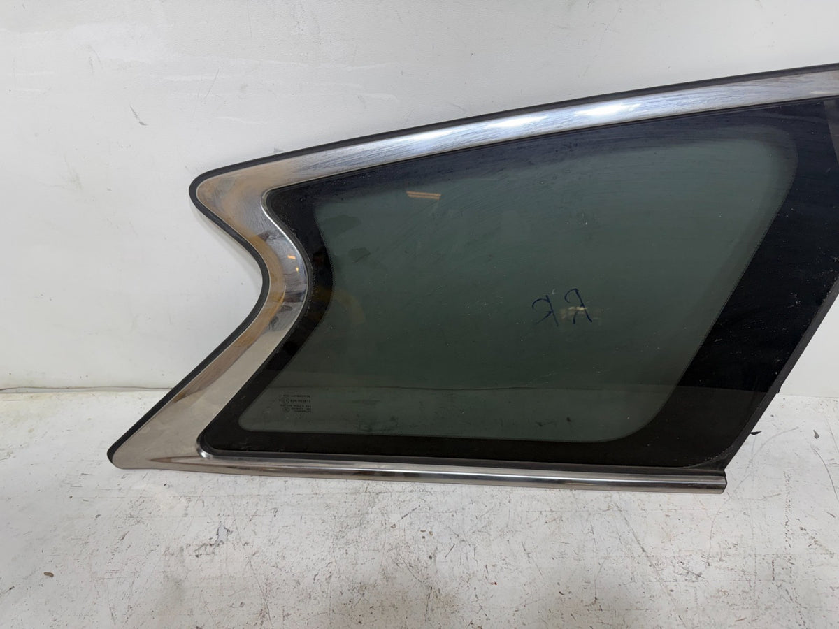 2013 Infiniti JX35 qx60 right passenger side rear back quarter glass window OEM