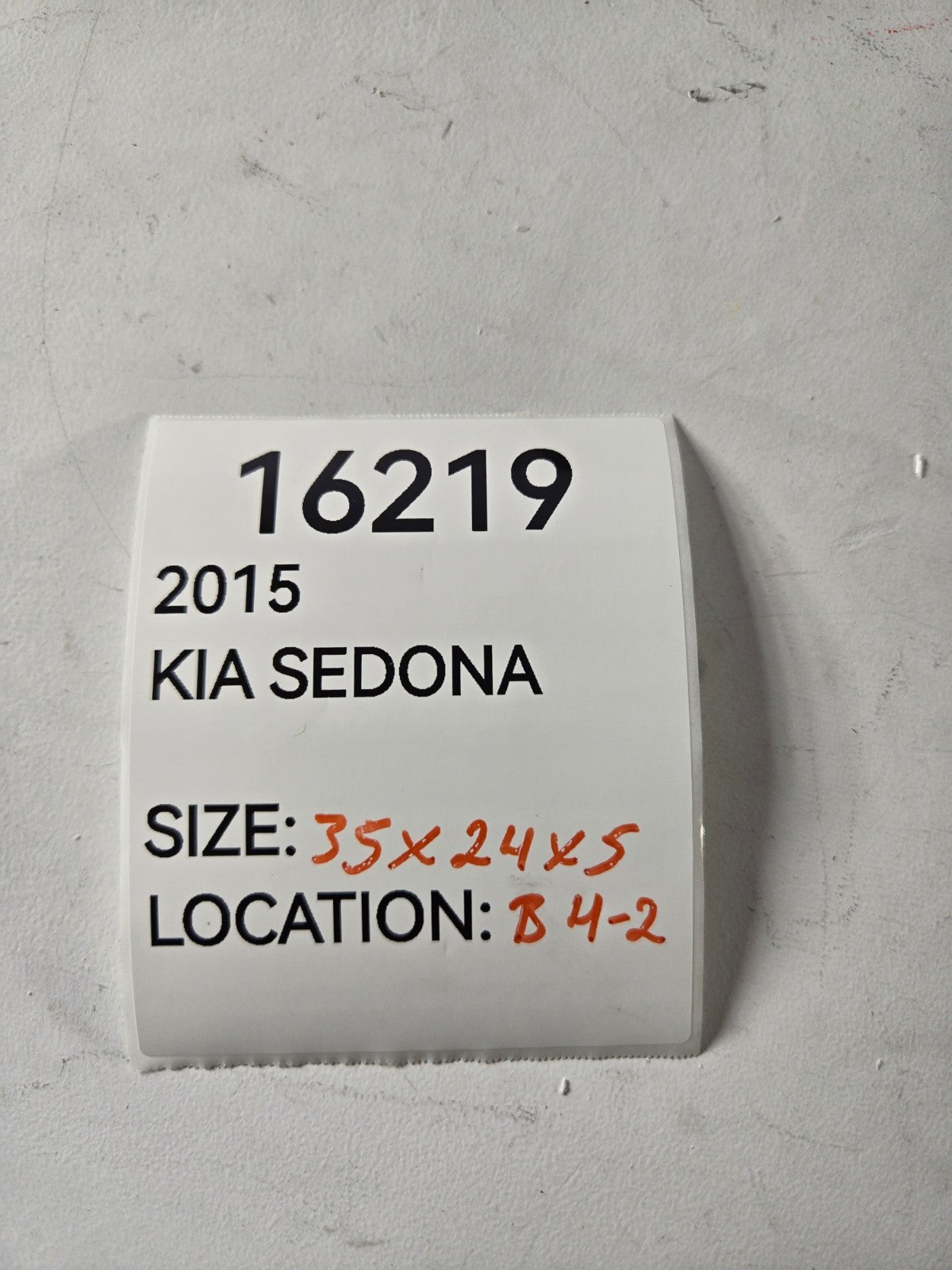 2015 2016 2017 2018 2020 2021 Kia Sedona 3.3L Radiator Core OEM 25310A9050