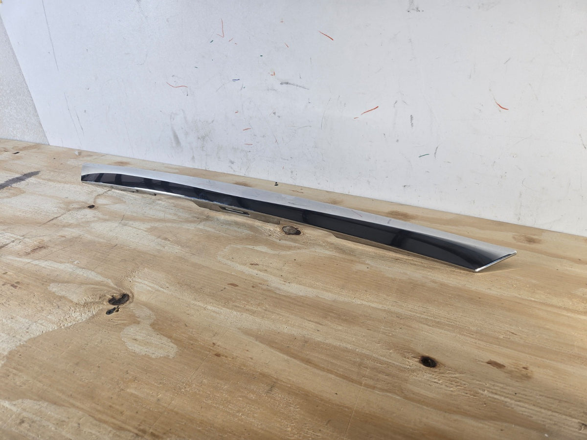 2013-2019 Nissan Sentra Rear Trunk Chrome Molding W Camera 848104AF1A OEM 15312