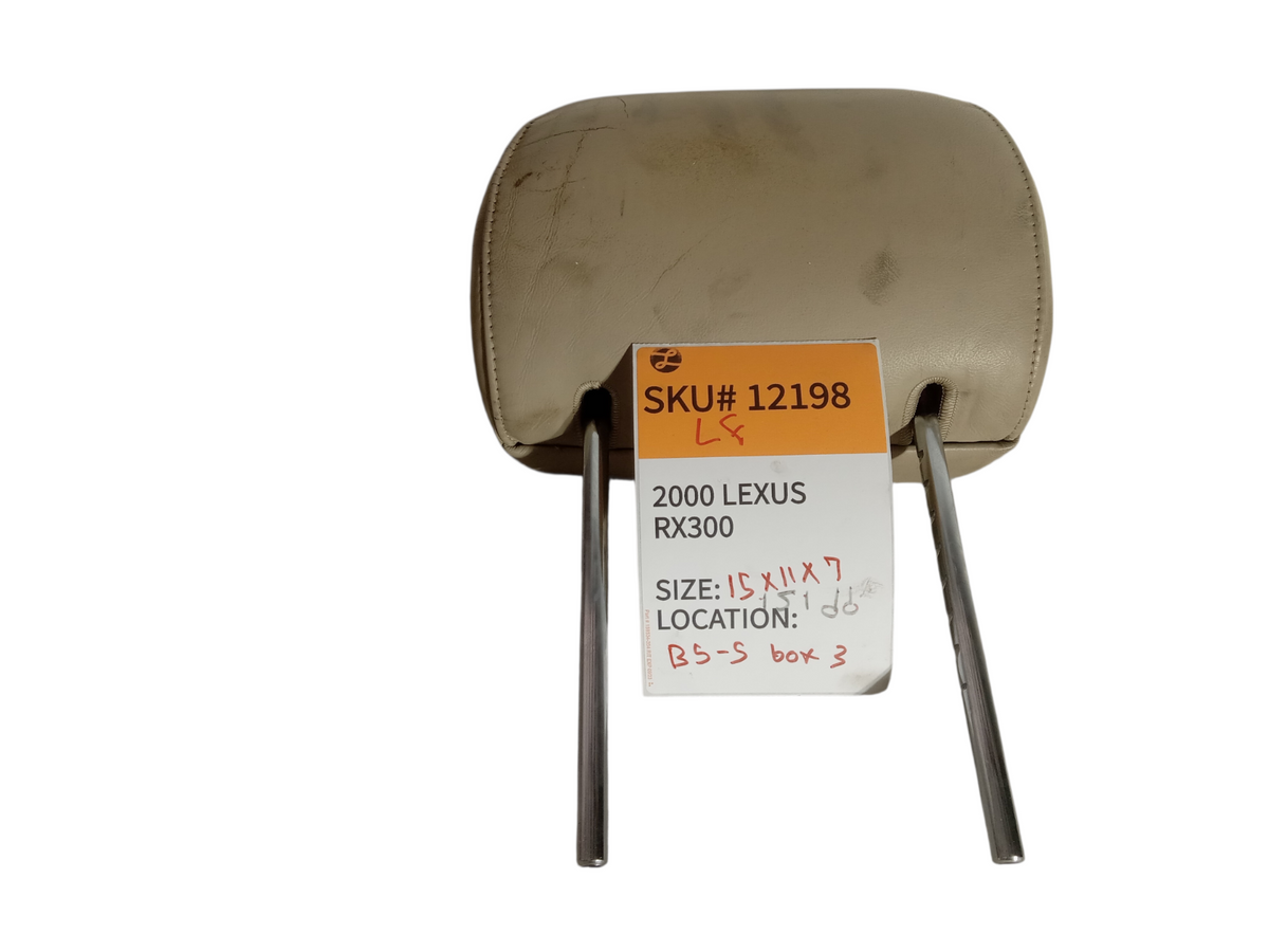 1999 2001 Lexus RX300 Left Driver Right Passenger Front Seat Headrest Head Rest