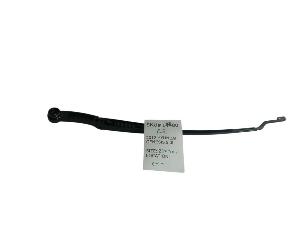 2012-2014 Hyundai Genesis Right Front Windshield Washer Wiper Arm OEM 14480