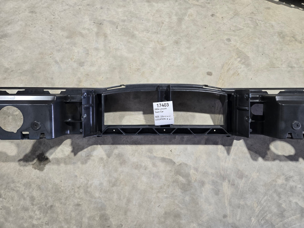 2004 Lincoln Town Car Headlight Body Header Panel OEM 3W138B041AJ x