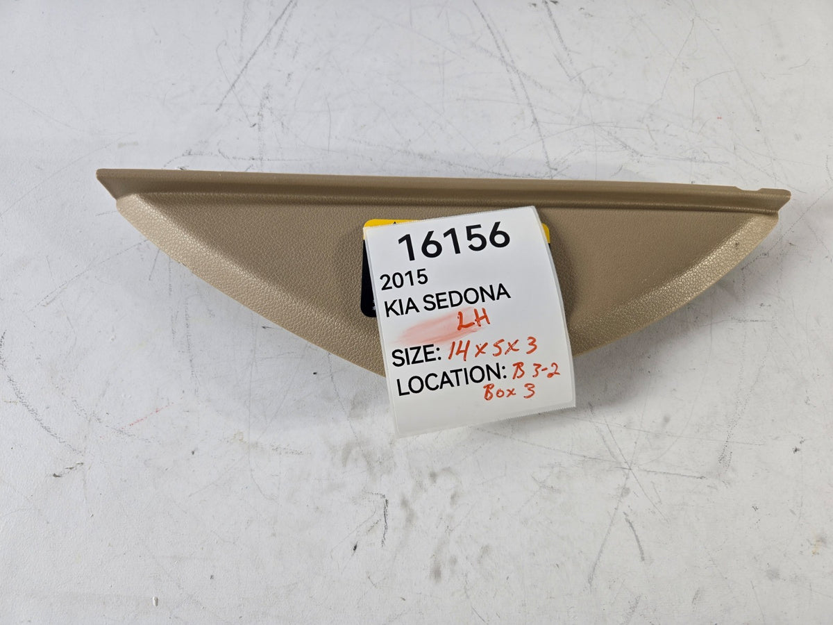 2015 2021 Kia Sedona Left Driver Front Dash Instrument Side End Cap Cover OEM