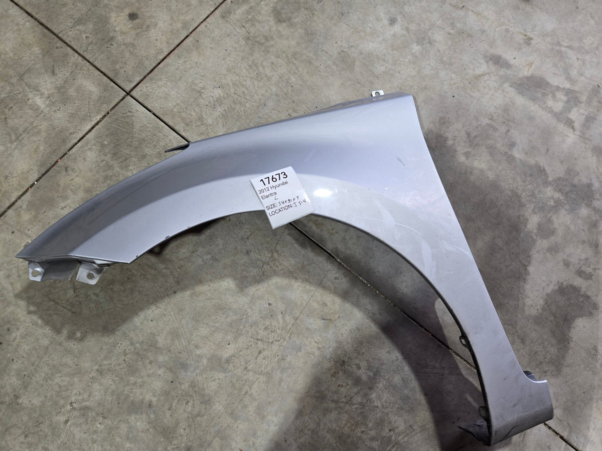 2011 2015 Hyundai Elantra Left Driver Side Front Fender Quarter Panel OEM x