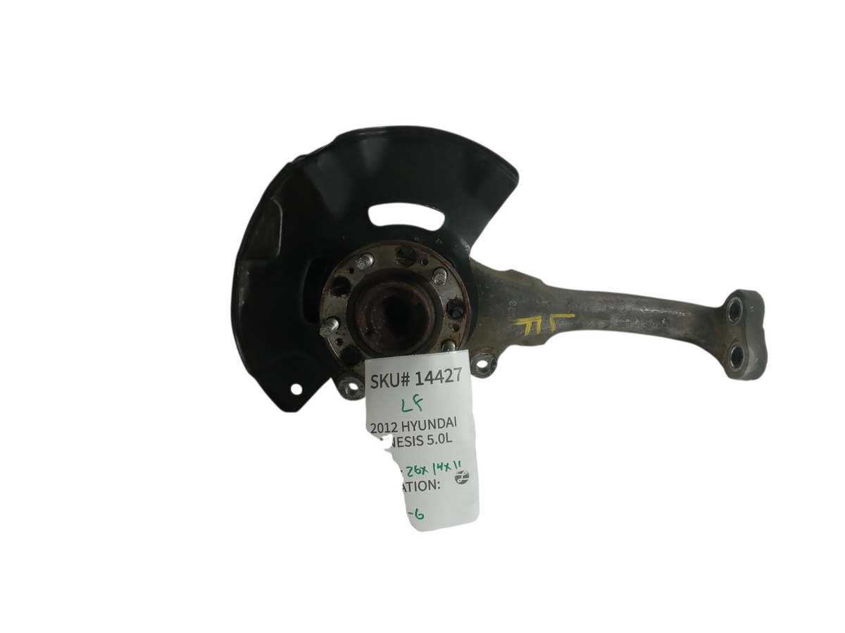 2012-2014 Hyundai Genesis Left Front Spindle Knuckle Driver side OEM 14427