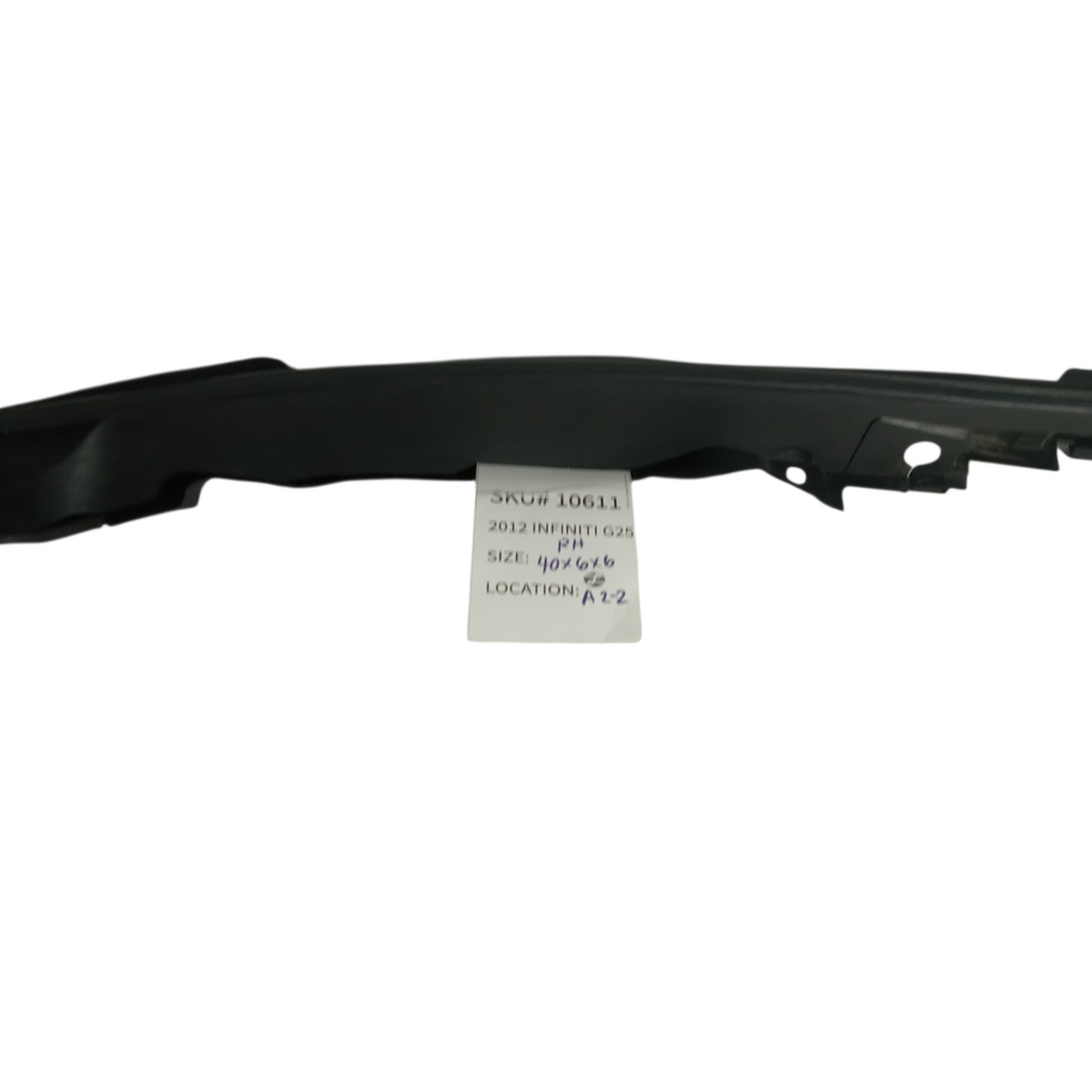 2011 2012 Infiniti G25 Right Front Hood Fender Rubber Seal OEM 10611