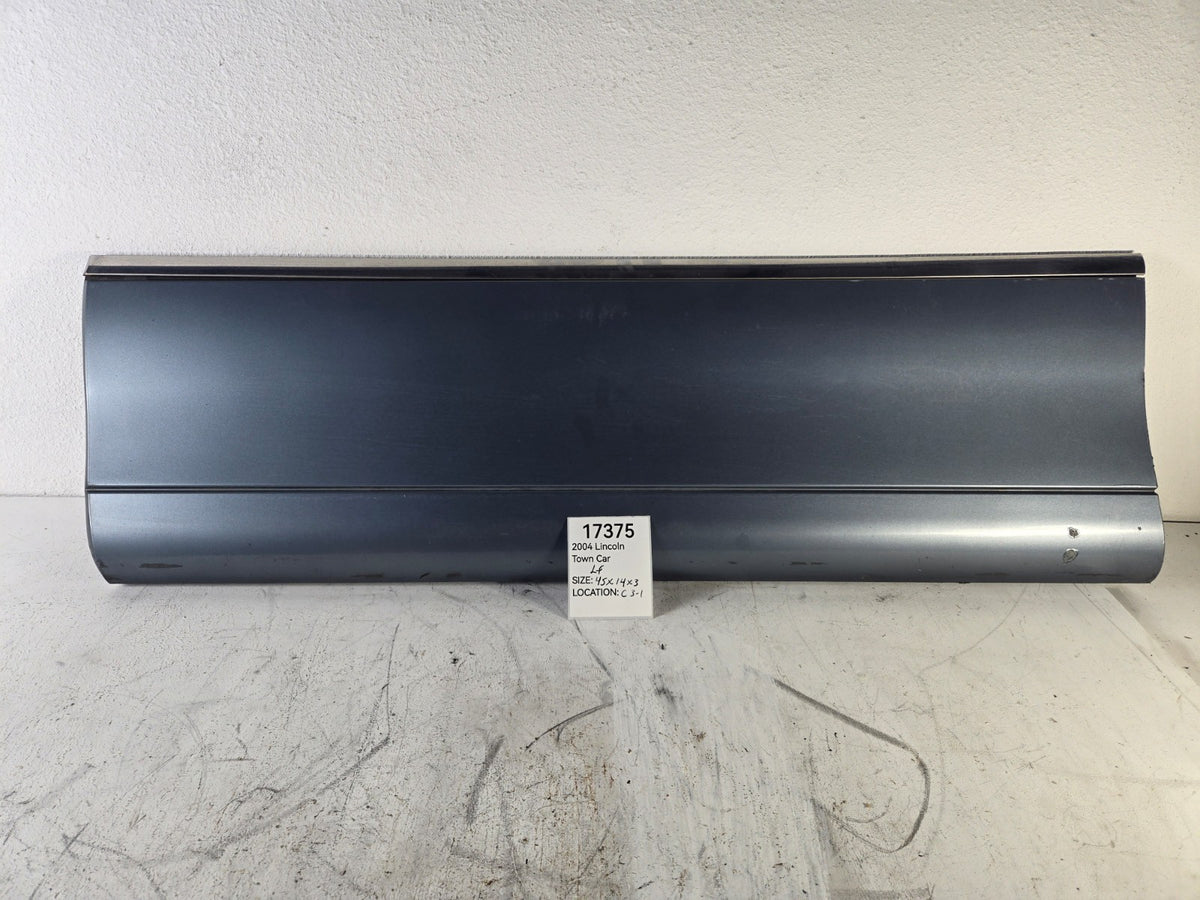 1998 2011 Lincoln Town Car Left Driver Side Front Door Trim Lower Molding OEM