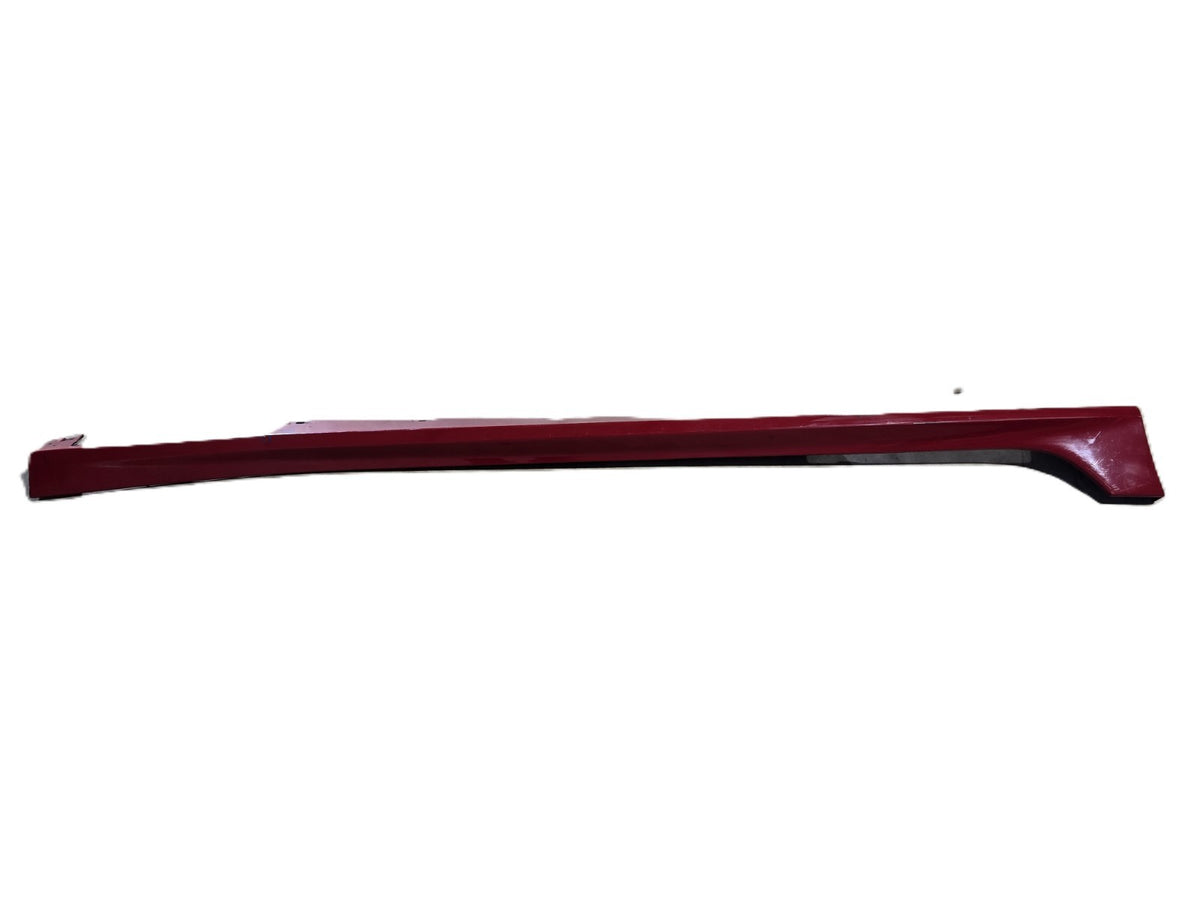 Fits 2013-2019 Nissan Sentra Right Side Skirt Rocker Molding Trim Red OEM 15405