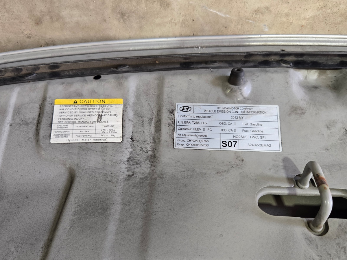 2011 2015 Hyundai Elantra Front Hood Bonnet Lid Shell Panel OEM 664003Y000