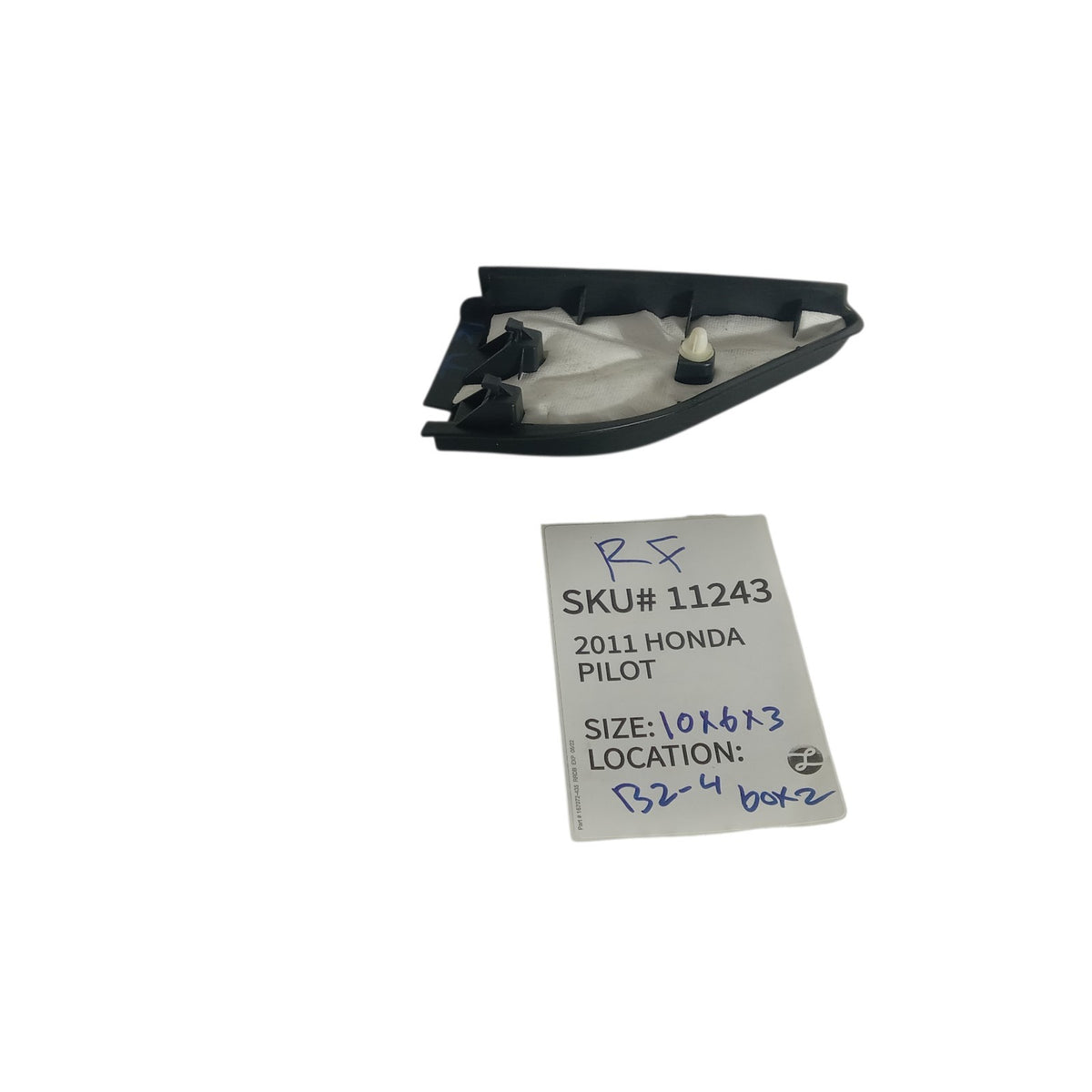 2009-2011 Honda Pilot Right Front Door Mirror Garnish RH 76270SZAA00ZA OEM 11243
