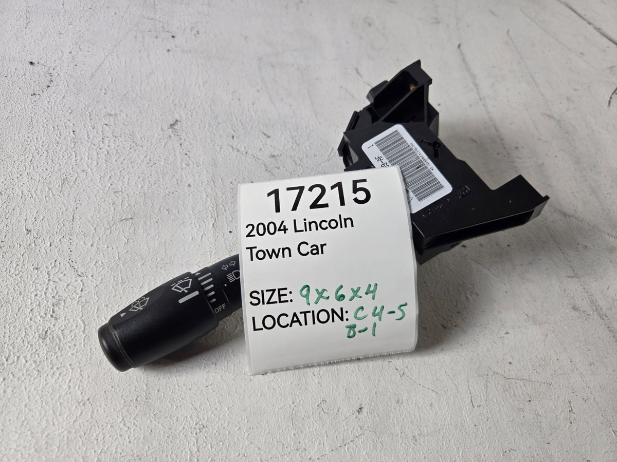 2003 2004 Lincoln Town Car Steering Column Headlight Wiper Multi Function Switch