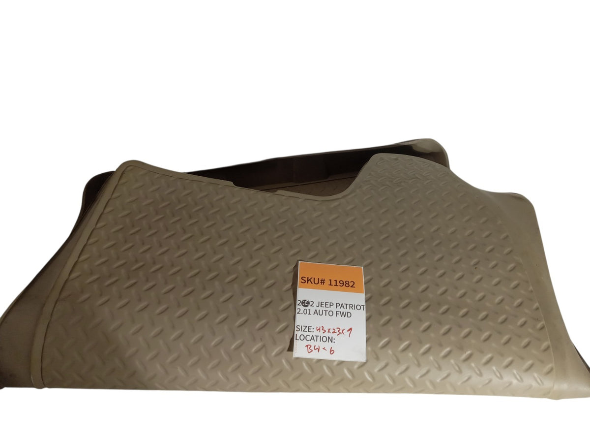 2012-2015 Jeep Patriot Rear Trunk Cargo Floor Mat 1BL86XDVAL OEM 11982