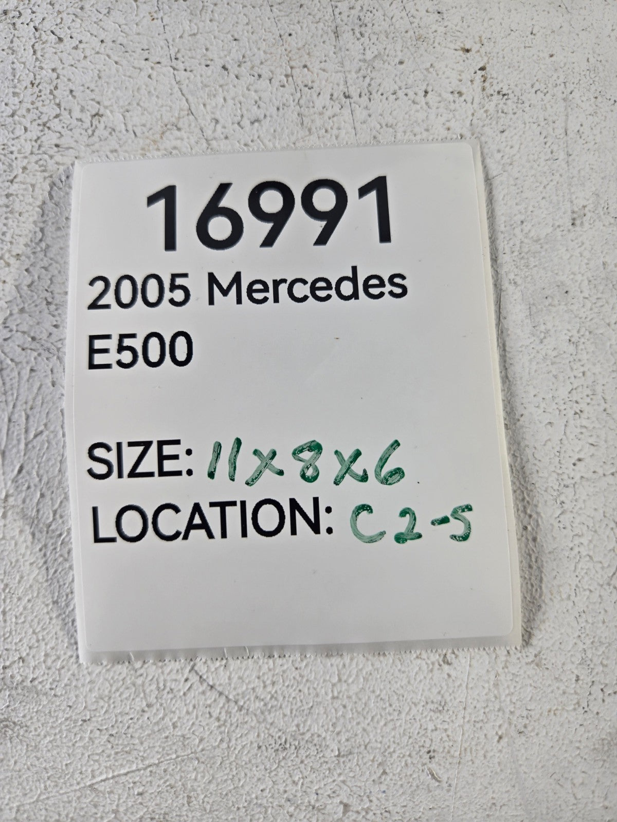 2005 2006 Mercedes Benz E500 Steering Column Wiper Turn Signal Cruse Switch OEM
