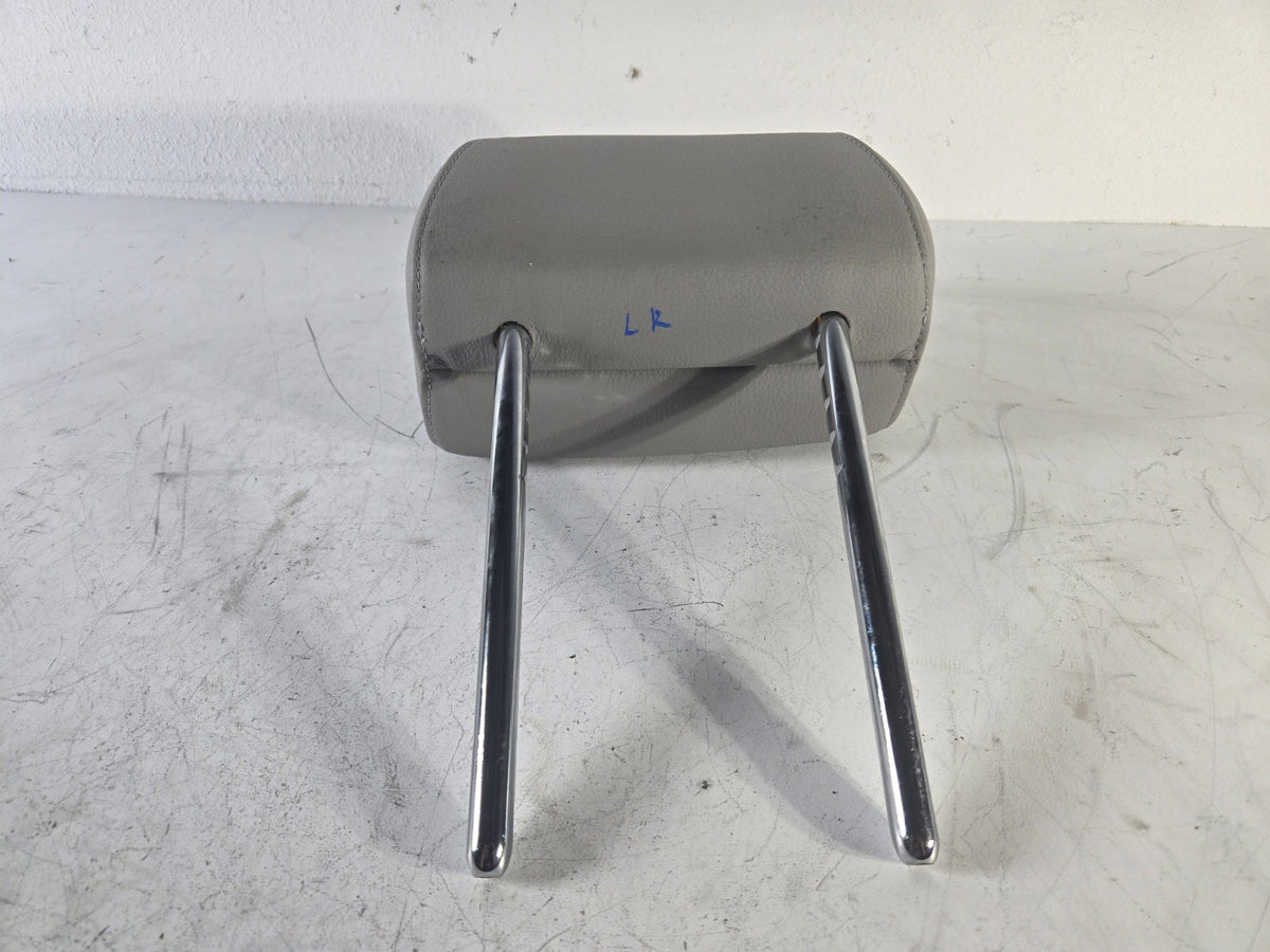 2010 2013 BMW 550i Left Driver Side Rear Seat Headrest Head Rest OEM GRAY