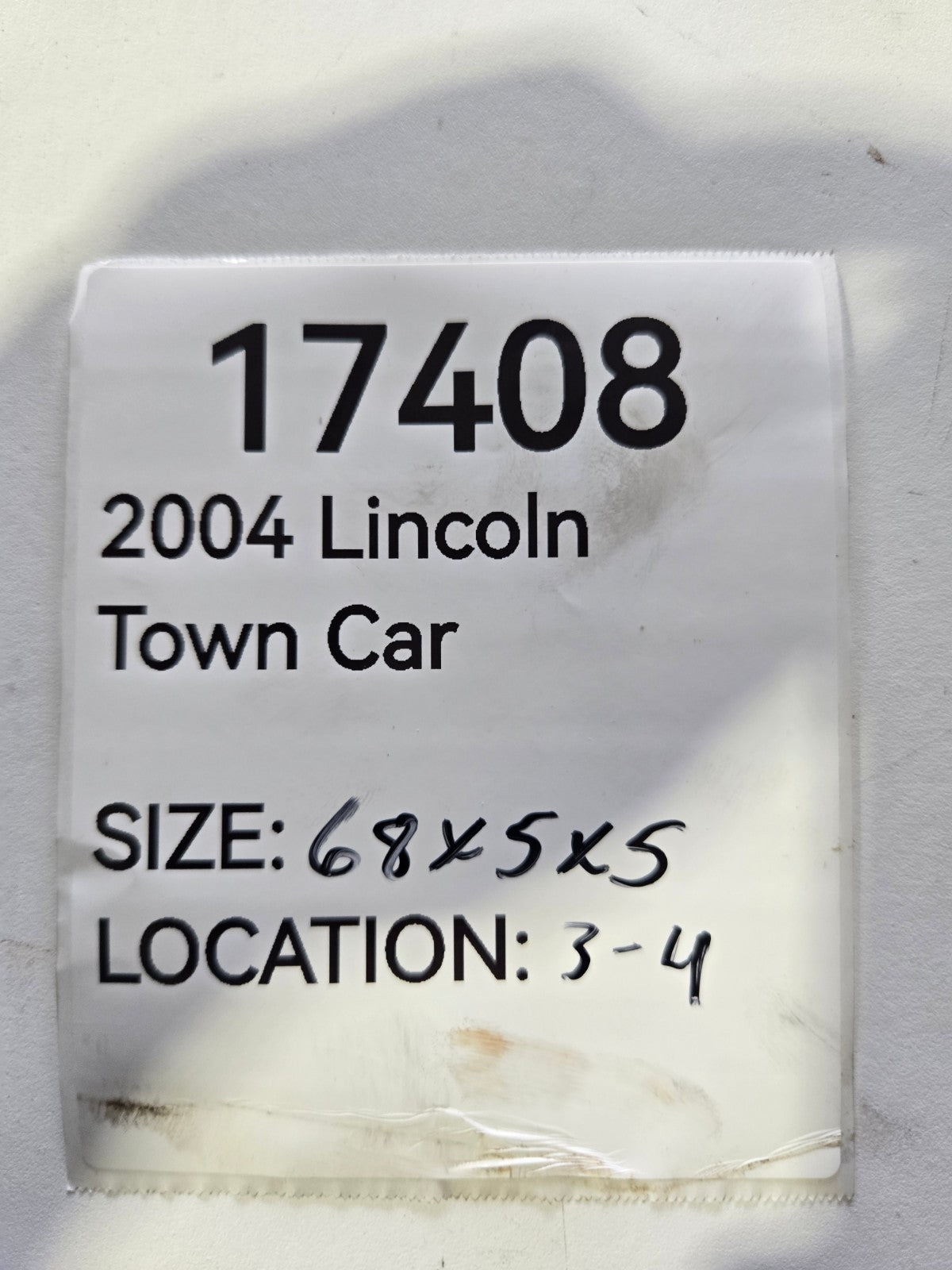 2003 2004 2005 Lincoln Town Car Drive Shaft Propeller OEM 3W1Z4602CA