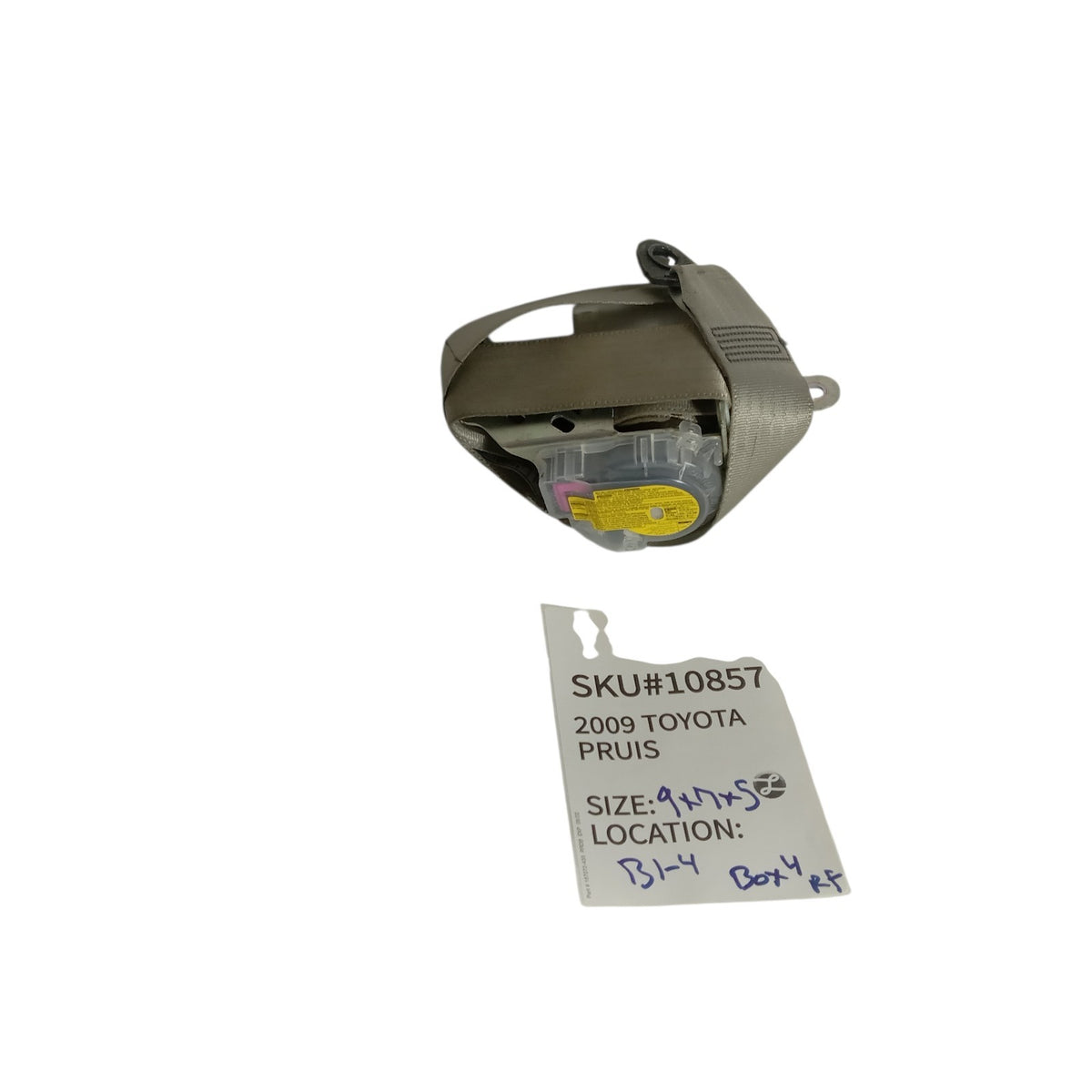 2004-2009 Toyota Prius Right Seat Belt Front Bucket Retractor OEM 10857