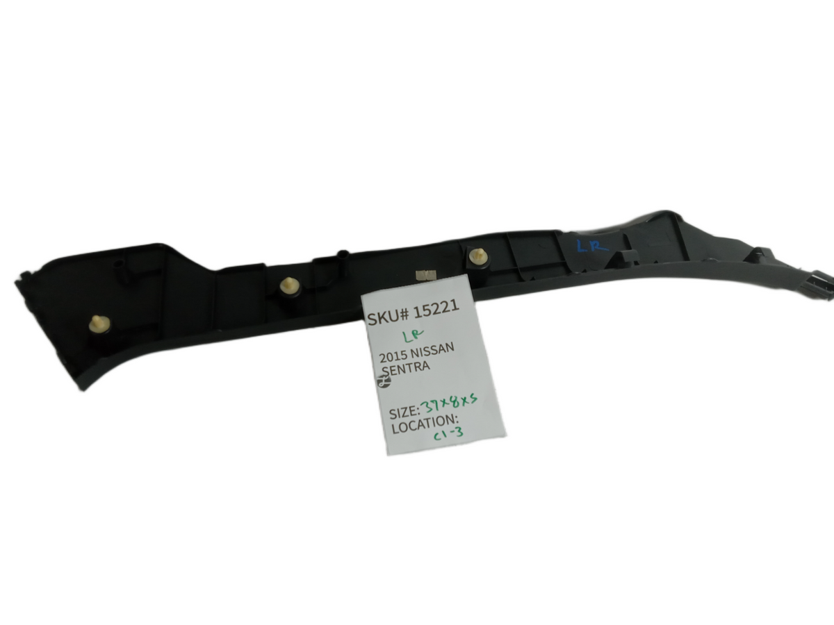2013-2019 Nissan Sentra Left Rear Door C Pillar Lock Trim 76918-3SG0B OEM 15221