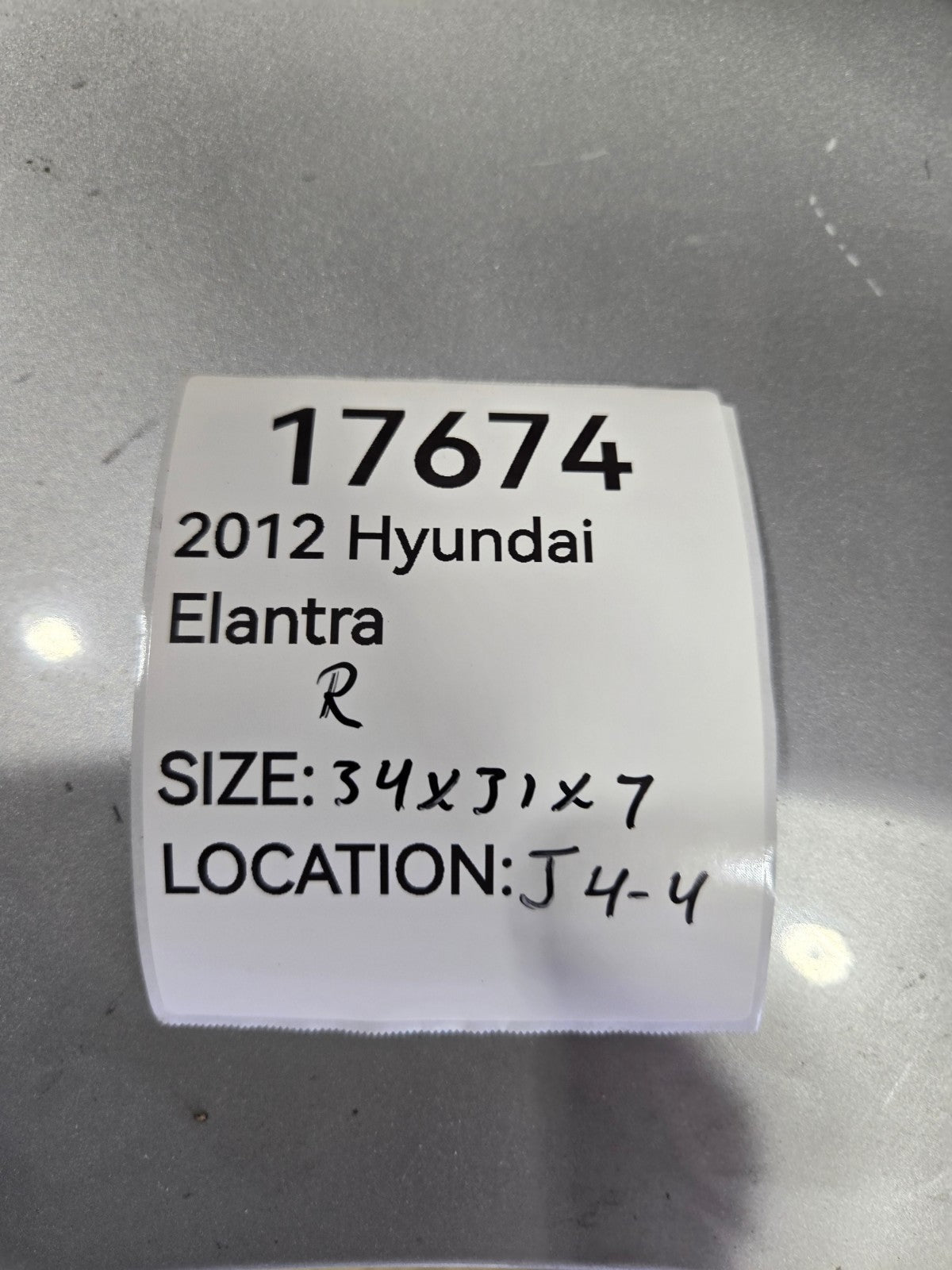 2011 2015 Hyundai Elantra Right Passenger Side Front Fender Quarter Panel OEM x