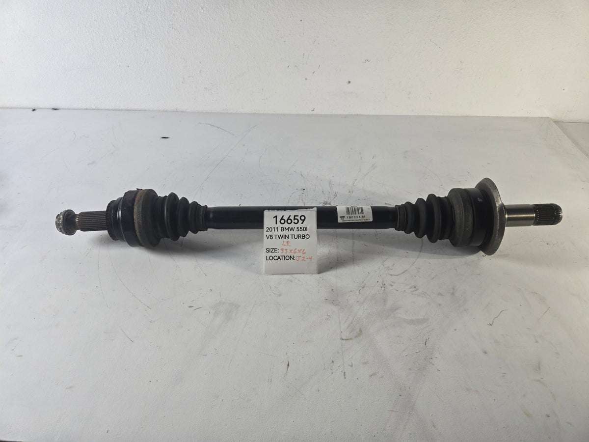 2010 2016 BMW 535i 550i Left Driver Side Rear Wheel Axle Shaft OEM 33207647027