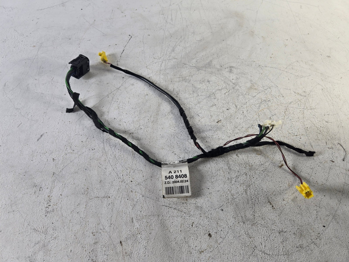 2003 2009 Mercedes Benz E500 Left Or Right Rear Door Wire Wiring Harness OEM