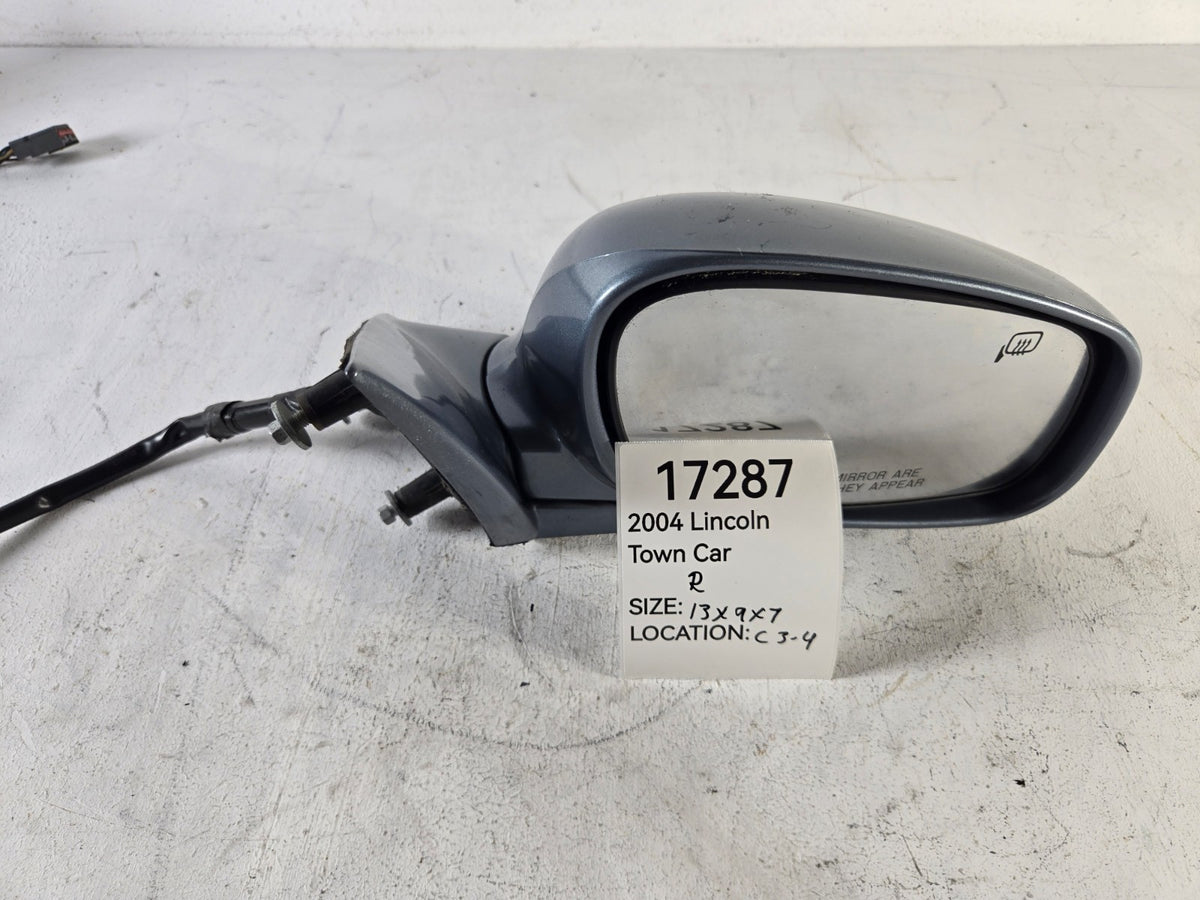 2003 2005 Lincoln Town Car Right Passenger Front Door Side Rear View Mirror OEM