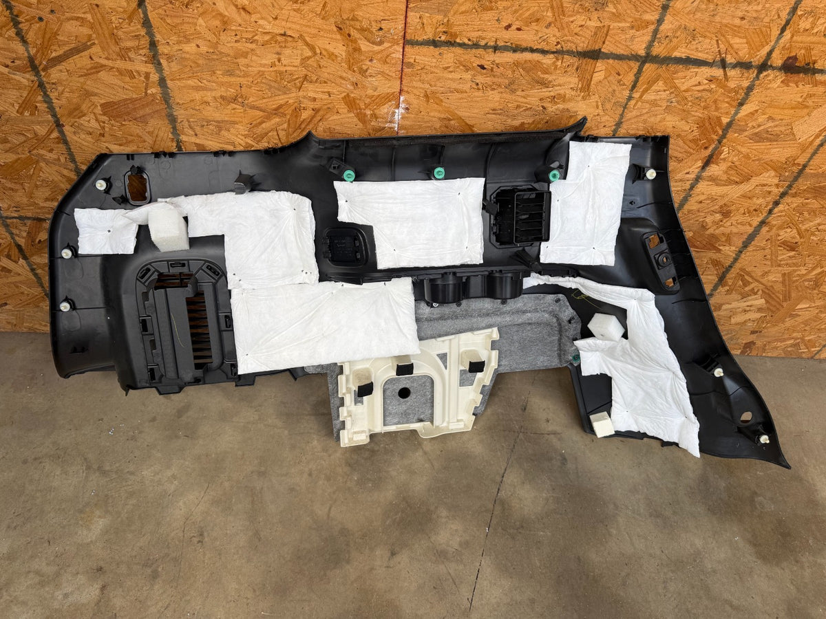 2020 Infiniti QX60 right passenger rear back quarter panel interior trim plastic